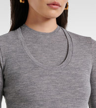 Jil Sander Virgin wool midi dress