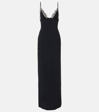 David Koma Lace-trimmed gown. David Koma 蕾丝边礼服