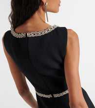 Self-Portrait Crystal-embellished  minidress