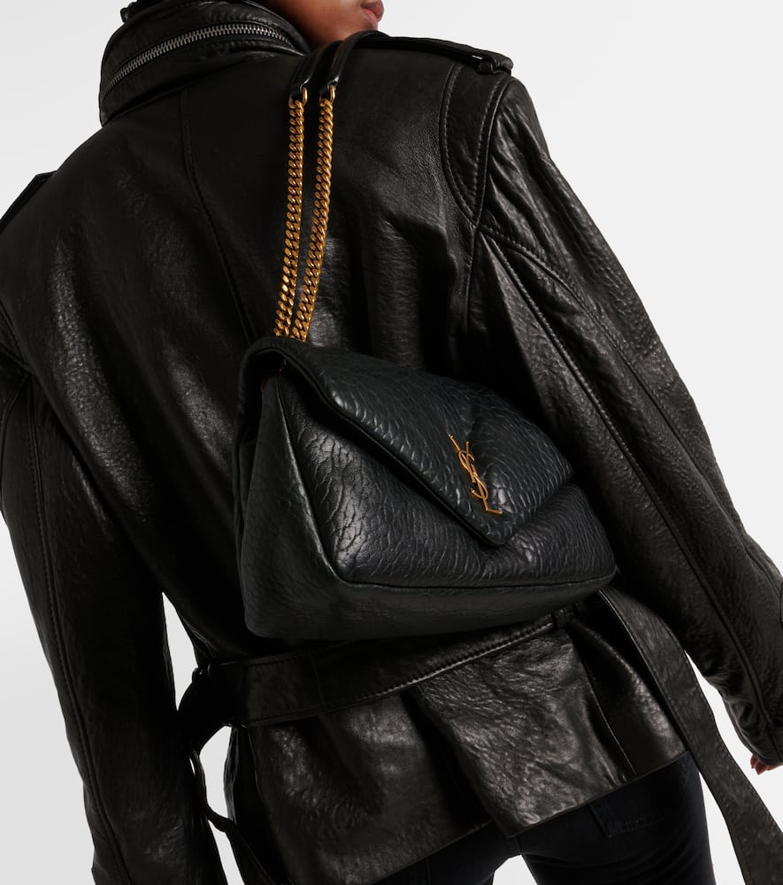 Saint Laurent Calypso Medium leather shoulder bag