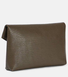 Saint Laurent Cassandre Large leather clutch