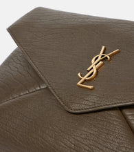 Saint Laurent Cassandre Large leather clutch