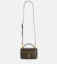 Saint Laurent Gaby Mini leather vanity bag. Shop Saint Laurent Top-Handle Bags for women now.