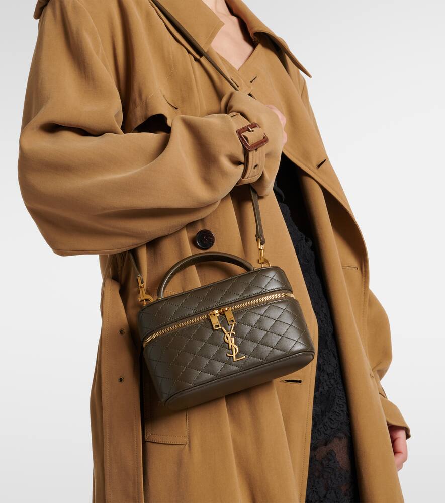 Saint Laurent Gaby leather vanity bag