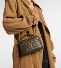 Saint Laurent Gaby Mini leather vanity bag