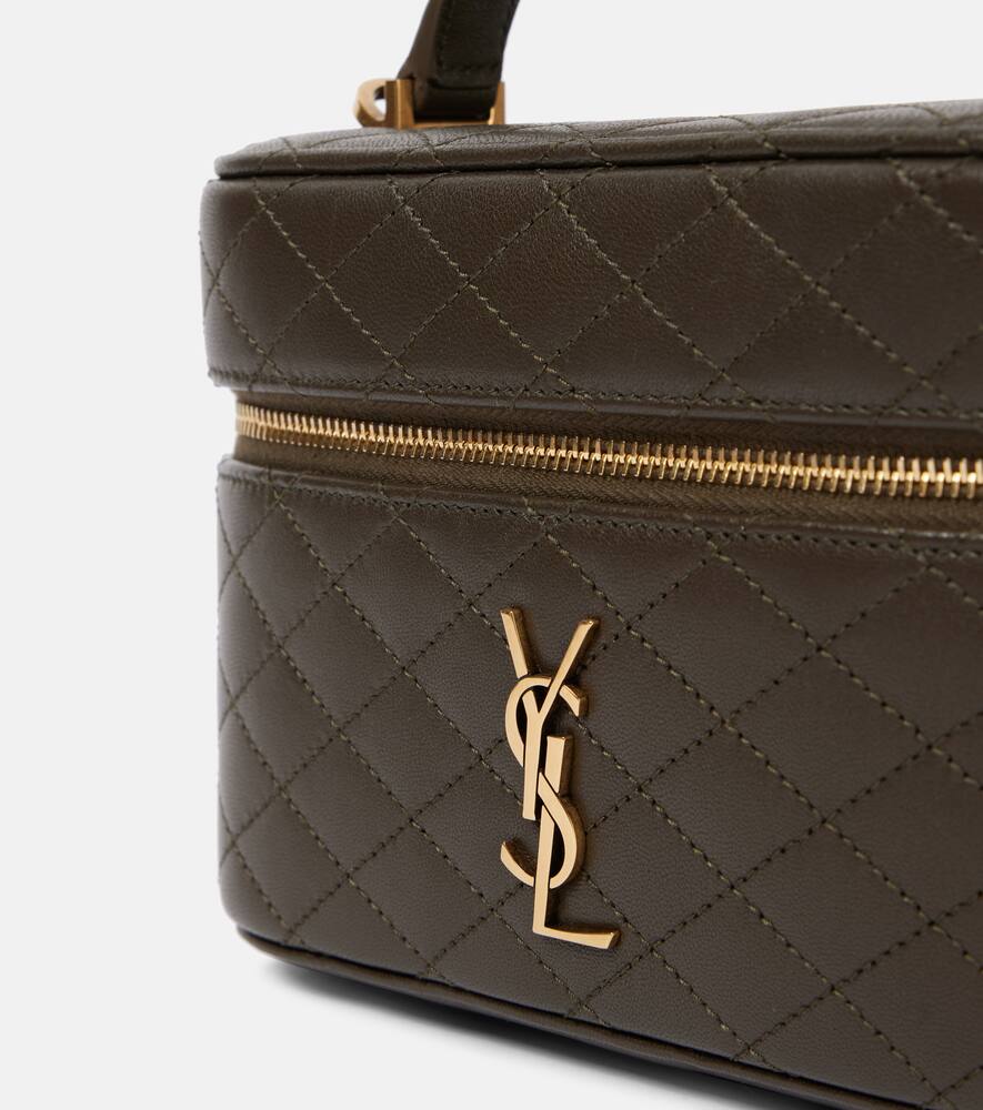 Saint Laurent Gaby Mini leather vanity bag