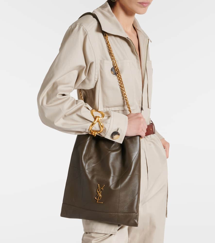 Saint Laurent Jamie Pochon leather bucket bag