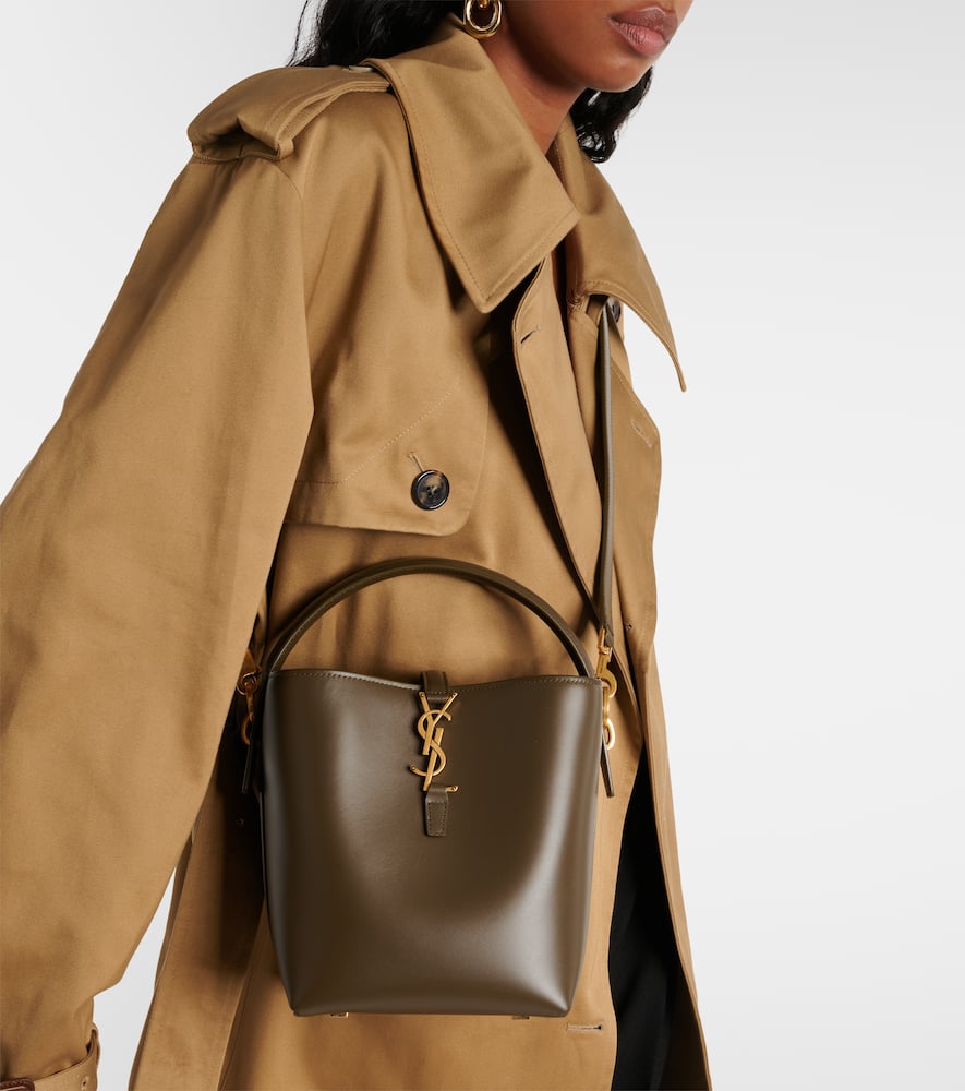 Saint Laurent Le 37 leather bucket bag