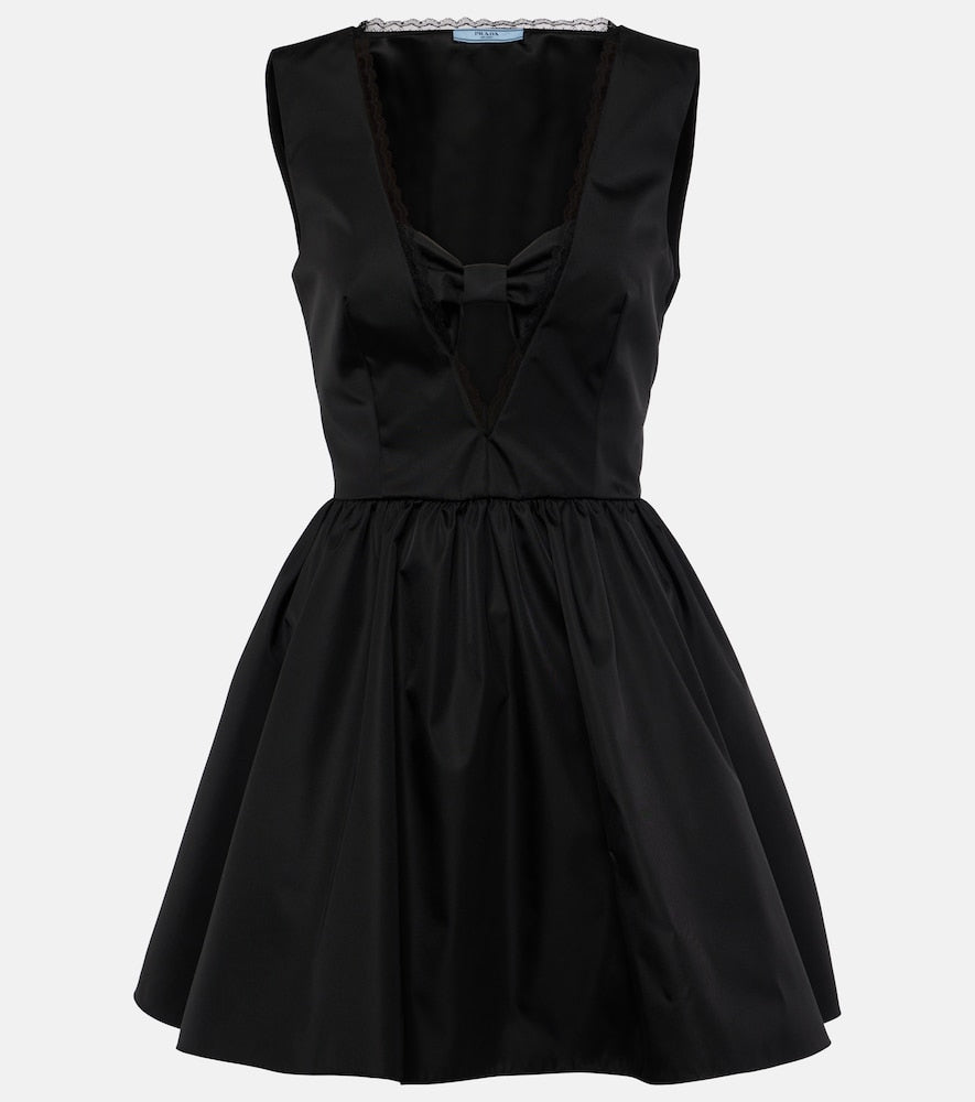 Prada Re-Nylon minidress. Prada Re-Nylon迷你连衣裙