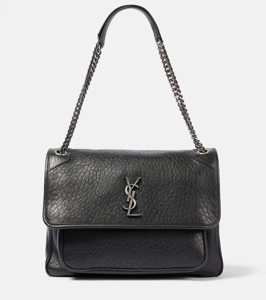 Saint Laurent Niki Large leather shoulder bag. Shop Saint Laurent Shoulder Bags for women now.
