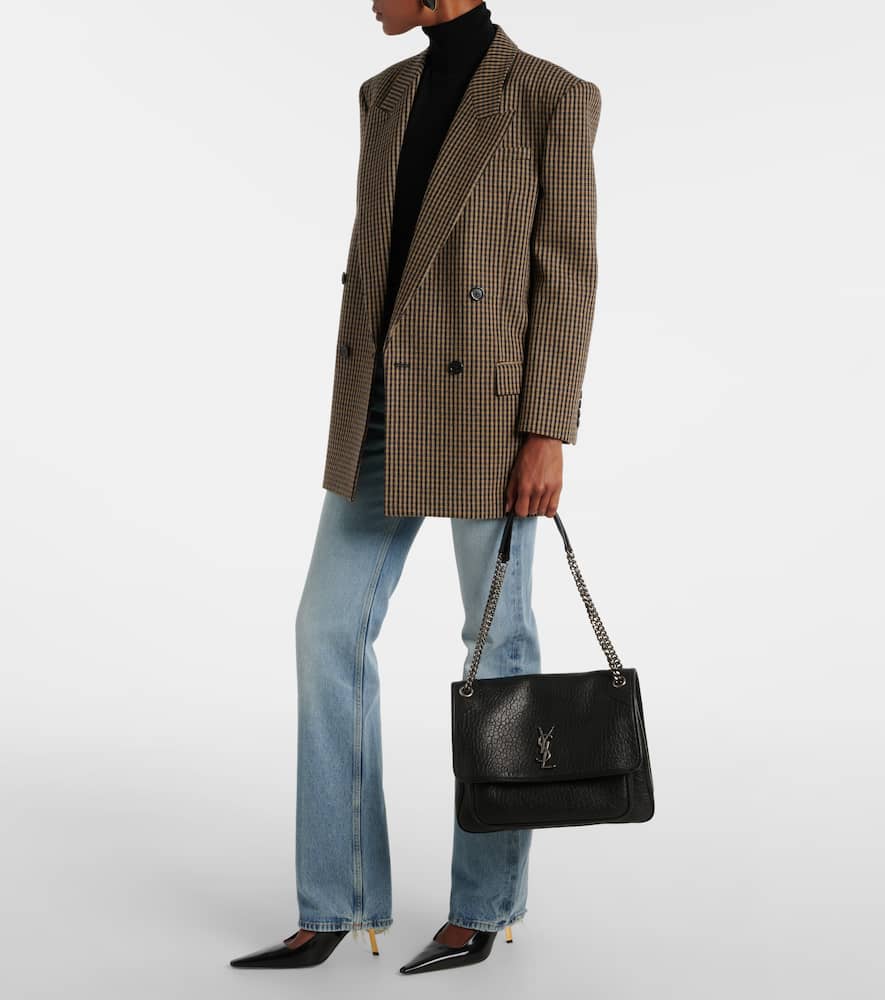 Saint Laurent Niki Large leather shoulder bag