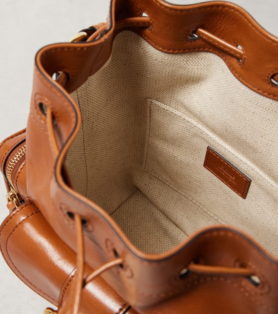 Chloe Camera leather bucket bag