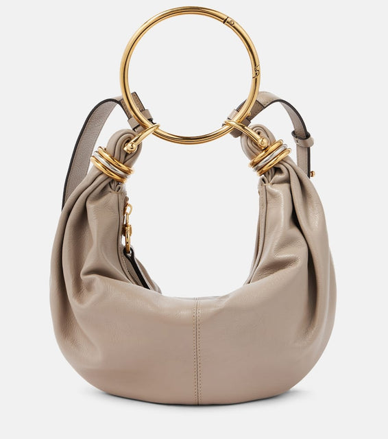 Chloe Bracelet Small leather shoulder bag. Shop Chloe Top-Handle Bags for women now.