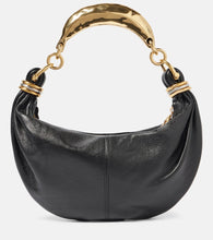 Chloe Banana Small leather shoulder bag. Shop Chloe Top-Handle Bags for women now.