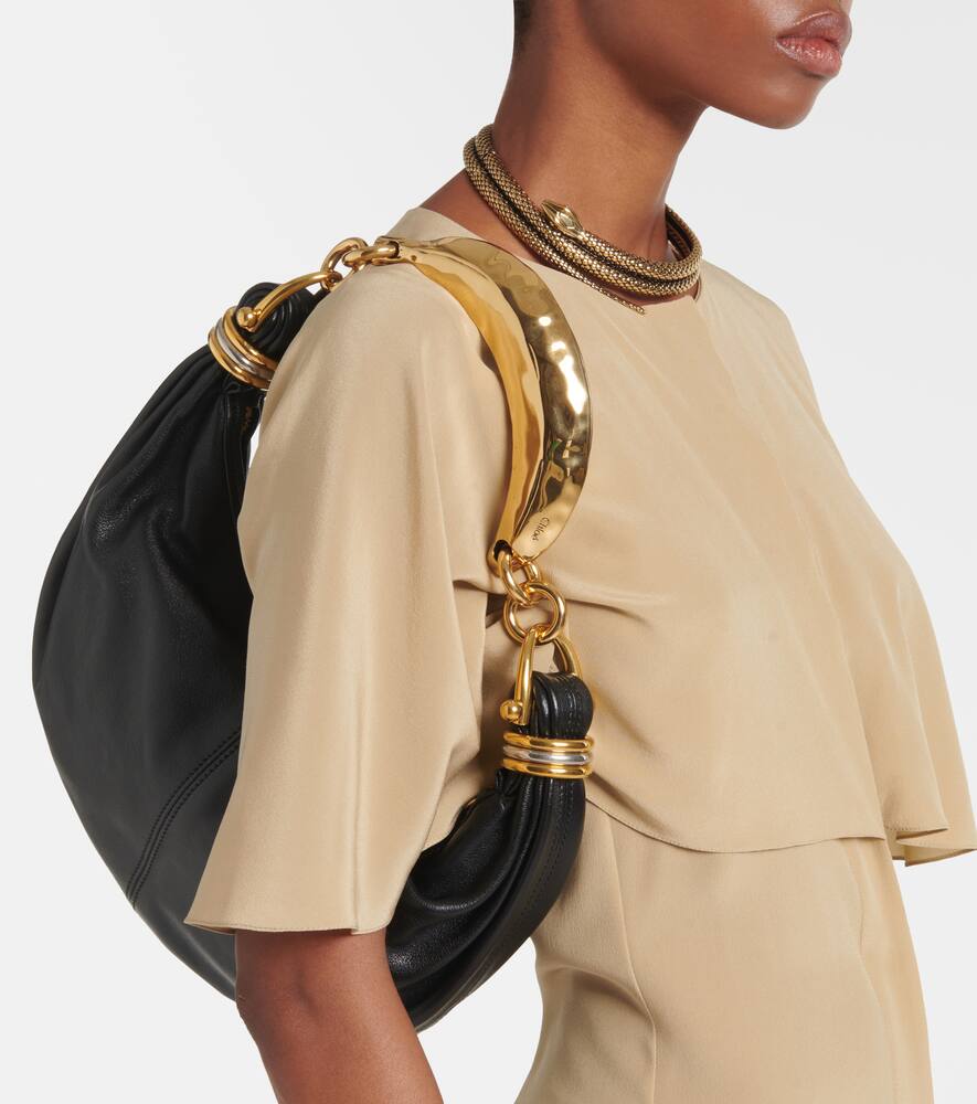 Chloe Banana Small leather shoulder bag