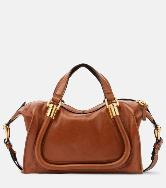 Chloe Paraty 24 Small leather tote bag. Shop Chloe Top-Handle Bags for women now.