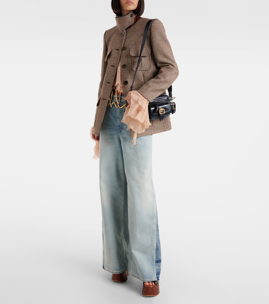 Chloe Camera Small leather shoulder bag