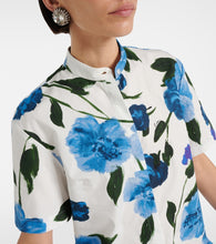 Erdem Floral shirt dress