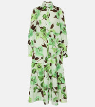 Erdem Floral cotton shirt dress. Erdem 花卉棉质衬衫裙