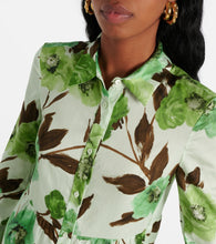 Erdem Floral cotton shirt dress