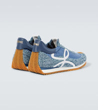 Loewe Flow Runner leather-trimmed sneakers