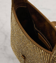 Saint Laurent Le 5 √É¬† 7 Mini embellished satin shoulder bag