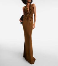 Tom Ford Halterneck jersey gown