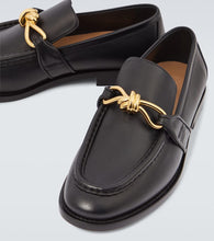 Bottega Veneta Astaire Knot leather loafers