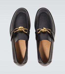 Bottega Veneta Astaire Knot leather loafers