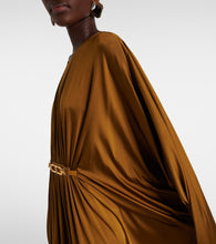 Tom Ford Belted satin jersey kaftan