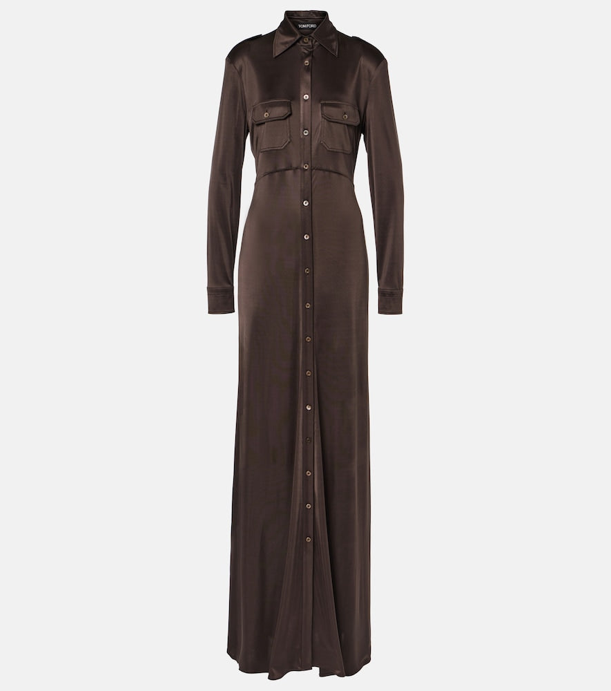 Tom Ford Jersey maxi dress. Tom Ford 针织长裙