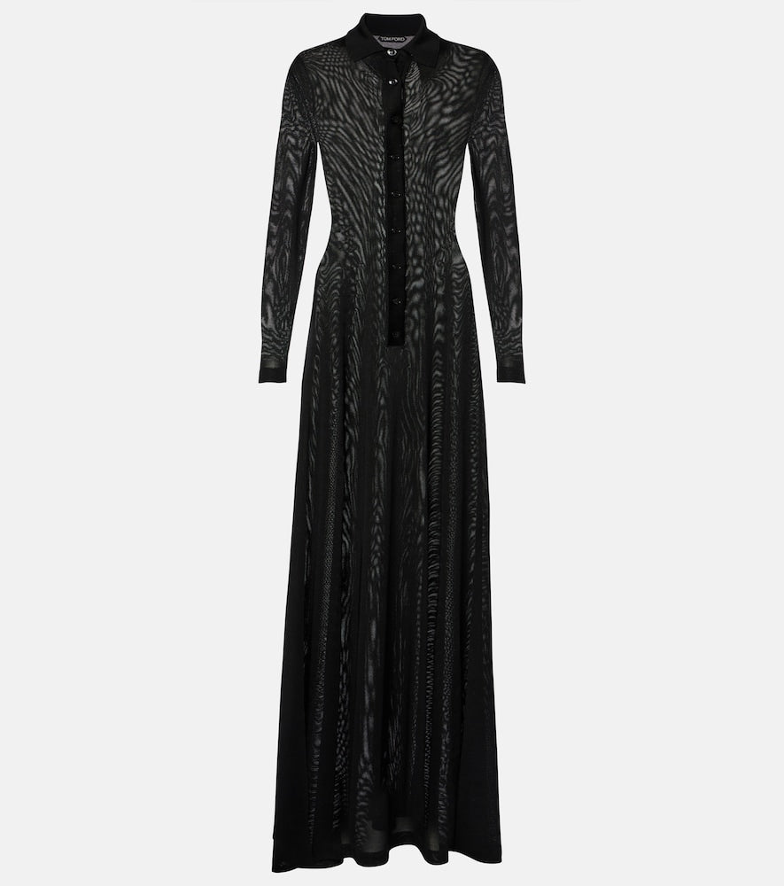 Tom Ford Knitted polo dress. Tom Ford针织polo衫