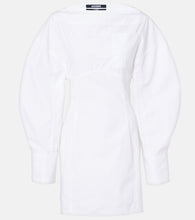 Jacquemus La Robe Chemise Casaco cotton minidress. Jacquemus La Robe Chemise Casaco 棉质迷你连衣裙