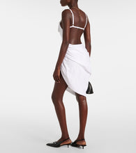 Jacquemus La Robe Saudade draped minidress