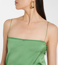 Jacquemus Elica satin minidress
