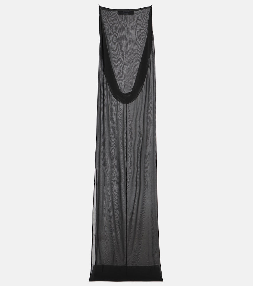 Jacquemus The Ameno silk-blend gown. Jacquemus The Ameno 真丝混纺礼服
