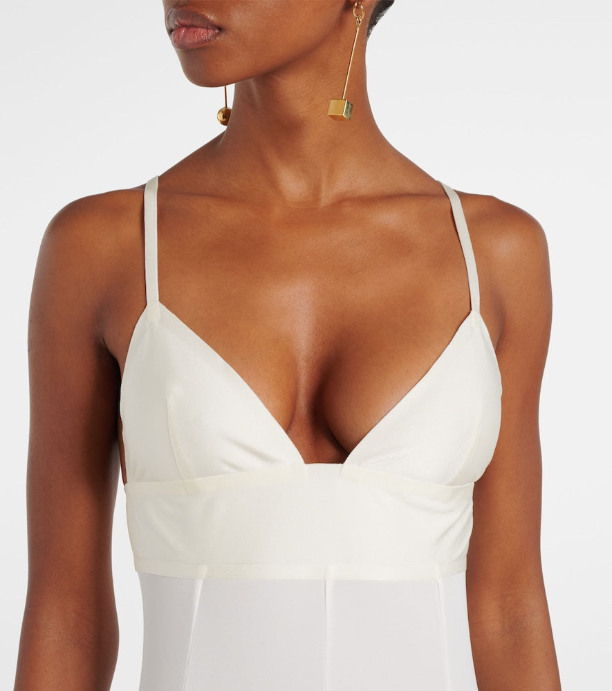 Jacquemus Spalla jersey gown