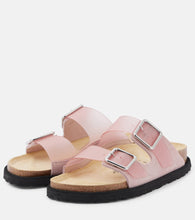 Pink Birkenstock 1774 Arizona PVC sandals