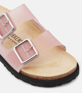 Pink Birkenstock 1774 Arizona PVC sandals