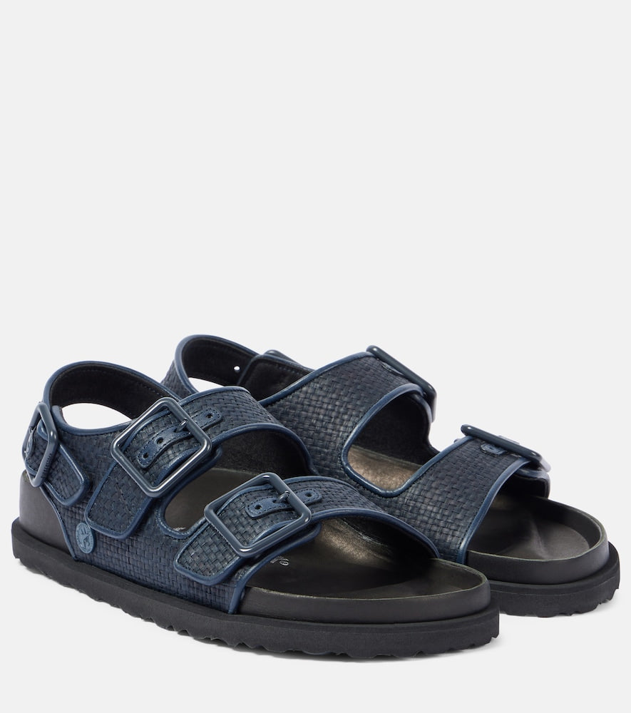 Birkenstock 1774 Milano Luxe raffia sandals - Birkenstock 1774 Milano Luxe 拉菲草凉鞋