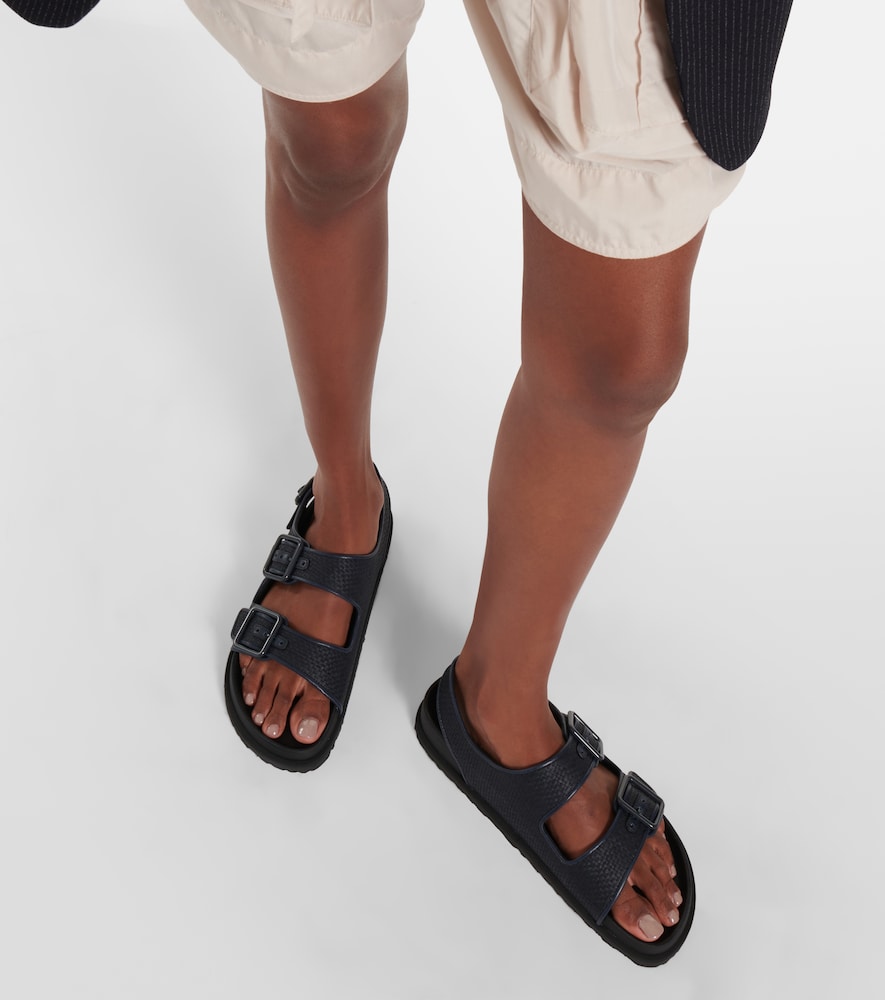 Birkenstock 1774 Milano Luxe raffia sandals