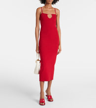 Jacquemus La Robe Sierra Bretelles midi dress
