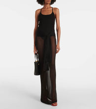Jacquemus La Robe Maille Nodo embellished gown