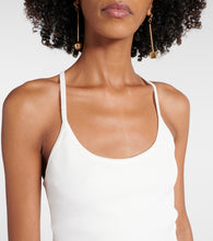Jacquemus La Robe Maille Nodo sheer gown