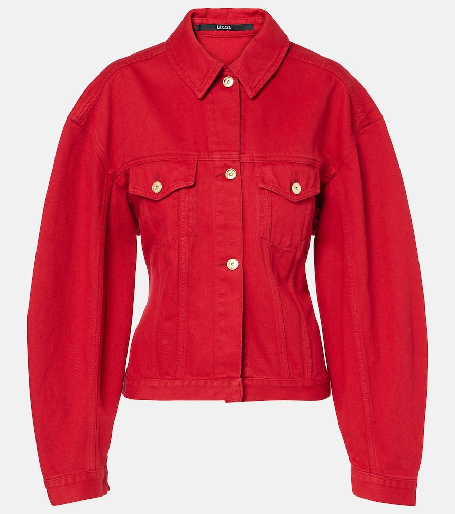 Jacquemus De-N√É¬Æmes denim jacket - Jacquemus De-N√É�Æmes 牛仔夹克