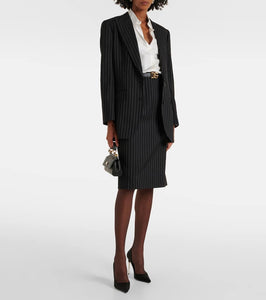 Dolce&Gabbana Pinstripe virgin wool blazer