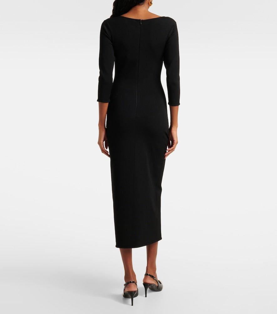 Dolce&Gabbana Logo knitted midi dress