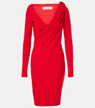 JW Anderson Draped midi dress. JW Anderson 垂褶中长连衣裙