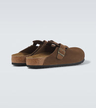 Birkenstock Boston Leve suede clogs