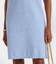 Dolce&Gabbana DG wool-blend tweed minidress